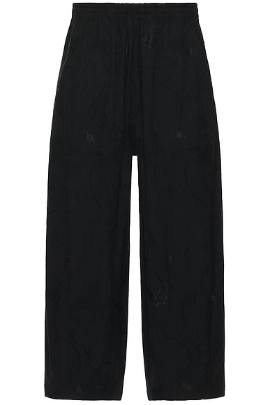 H.D.P. Pant Papillon In Black