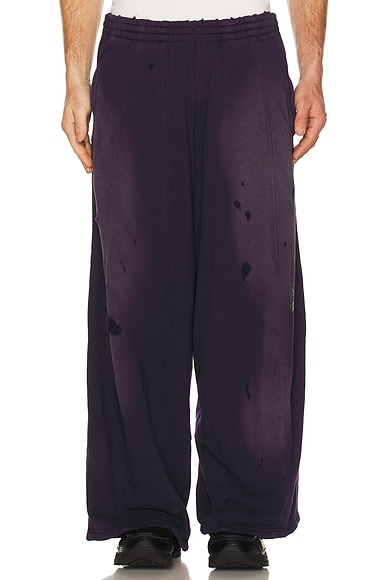 Needles Deconstructed Hd Sweatpant in Purple