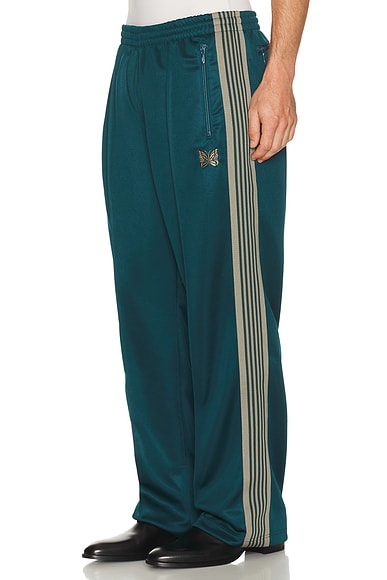 Needles Track Pant Poly Smooth in Green
