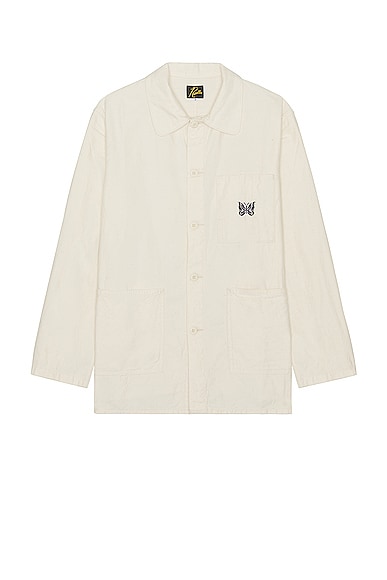 Needles D.n. Coverall Jacket in White