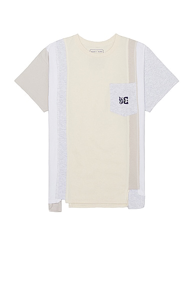 Needles X DC 7 Cuts Tee in Ivory