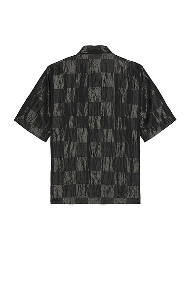 Shop Needles Cabana Shirt Bright Cloth Checker In Black