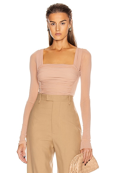 isabella ruched top