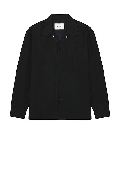 NN07 Blaze Shirt in Black