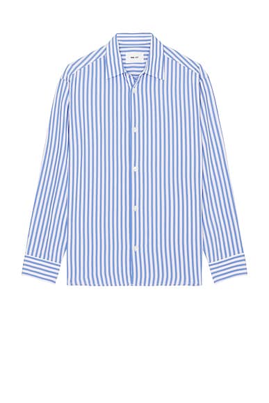 Freddy Shirt in Blue Stripe