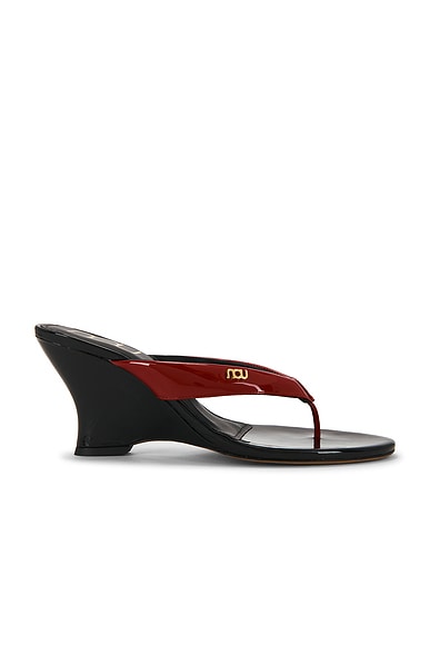 Puff Wedge Sandal