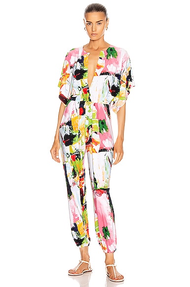 norma kamali jog jumpsuit