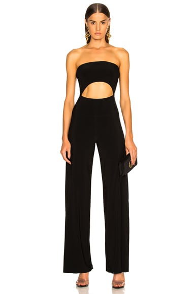 Strapless Cut Out Jumpsuit