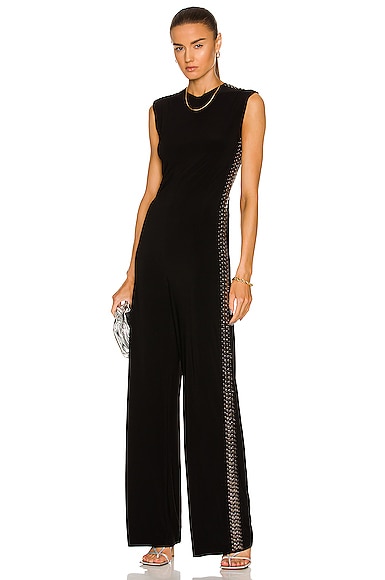 Norma kamali sleeveless hotsell jumpsuit