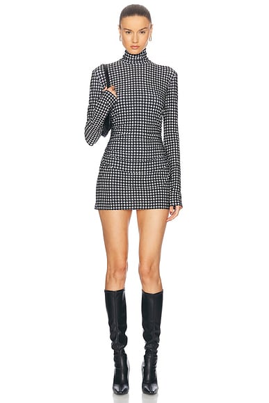 Ganni tigers eye dress hotsell