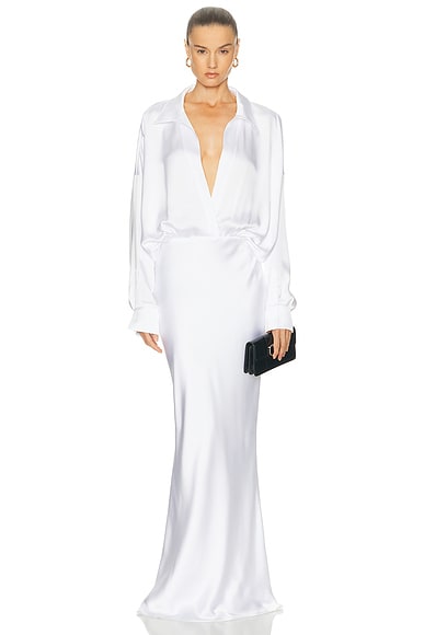 Super Oversized Boyfriend Shirt Gown