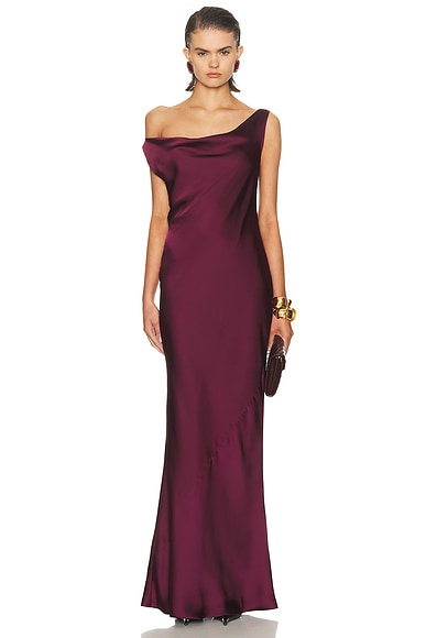 Drop Shoulder Maria Gown