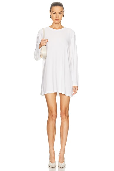 Oversized Long Sleeve Mini Dress