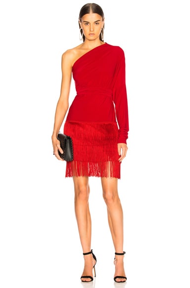Fringe All In One Dress