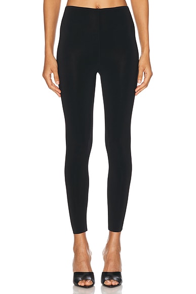 Norma Kamali Cropped Legging in Black