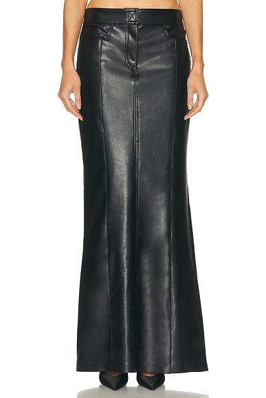 Straight Jean Skirt