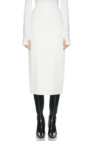 Straight Midcalf Skirt