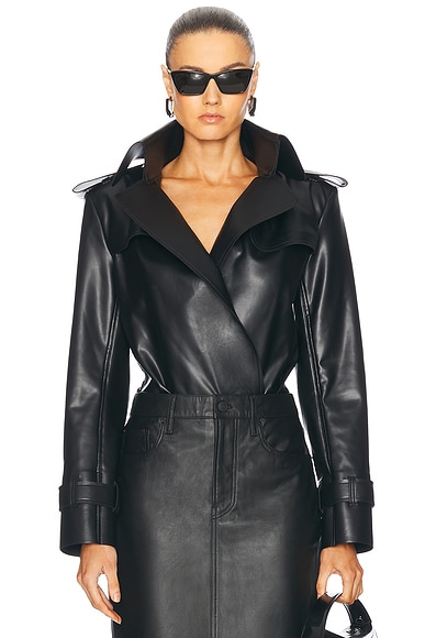 Double Breasted Trench Bodysuit