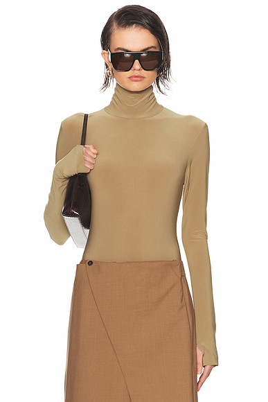 Long Sleeve Turtleneck Bodysuit