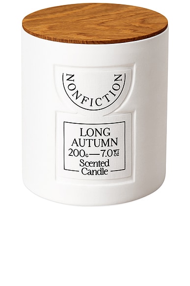 Long Autumn Scented Candle