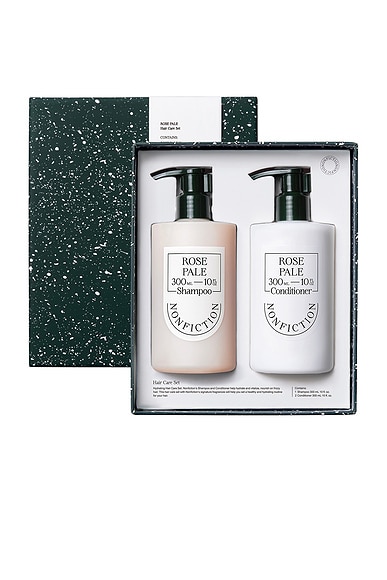 NONFICTION Hair Care Set in Rose Pale