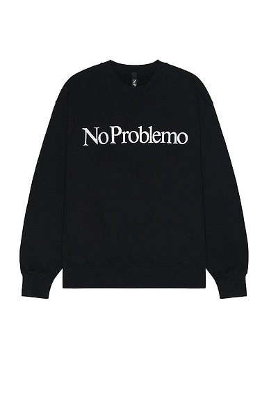No Problemo Sweatshirt in Black