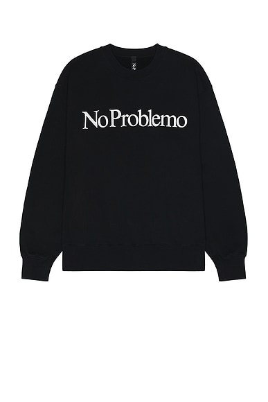 Shop No Problemo Sweatshirt In Black