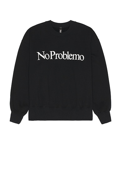 No Problemo Sweatshirt in Black