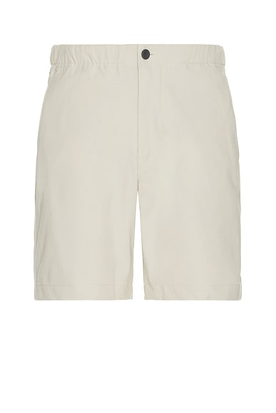 Shop Norse Projects Ezra Relaxed Solotex Twill Shorts In Stone