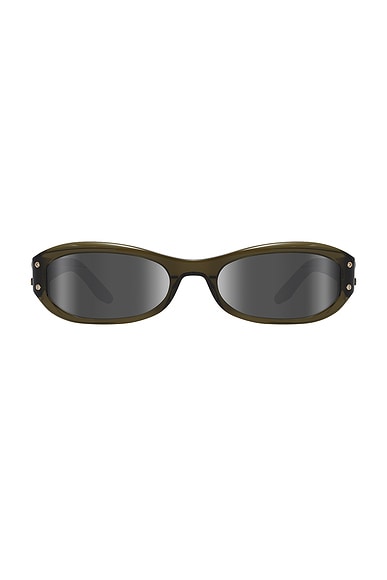 NRGY Vela Sunglasses in Crystal Olive