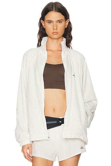 NikeSKIMS Nylon Jacket in Ivory