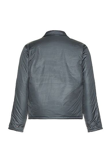 Shop Nsf Coaches Jacket In Steel