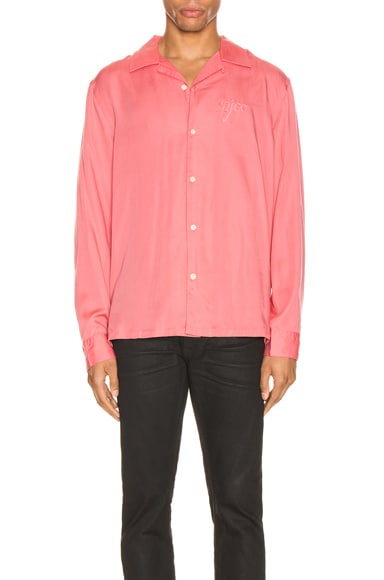 Nudie Jeans T-shirts NUDIE JEANS VIDAR NJCO SHIRT IN PINK