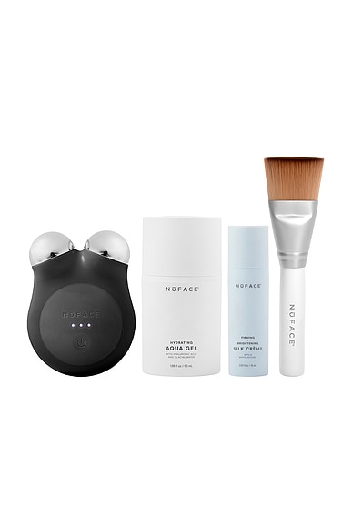 NuFACE Mini+ Starter Kit in Midnight Black