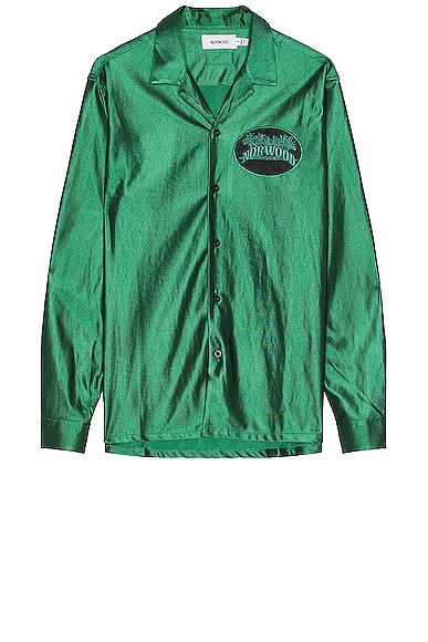 Norwood Dazzle Lounge Shirt in Green