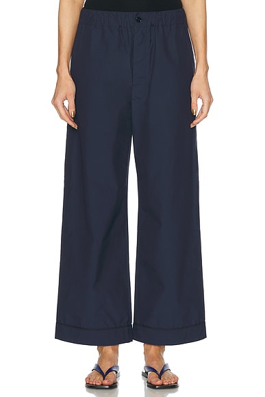 OURS THE BRAND The Essenza Pant in Blu Marino