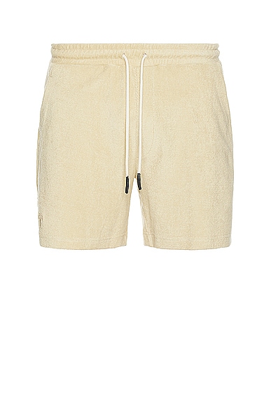 Terry Shorts in Beige