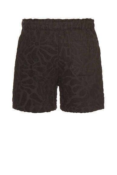 Shop Oas Blossom Terry Short In Brown
