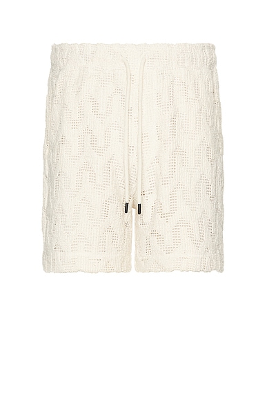 OAS Atlas Crochet Short in Cream