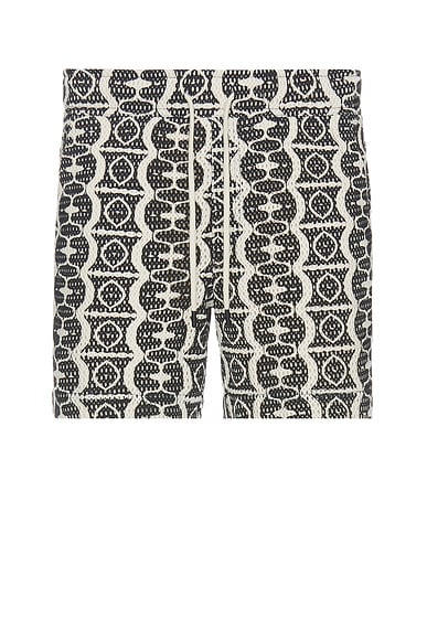 OAS Hypnotise Net Shorts in Black