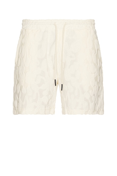 OAS Summit Terry Shorts in White