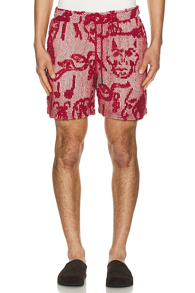 OAS Porto Shorts in Red