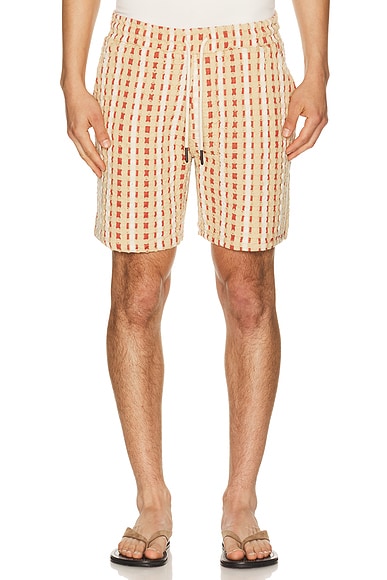 OAS Lano Porto Shorts in Red