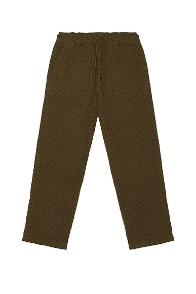 OAS Ayora Waffle Pants in Turtle