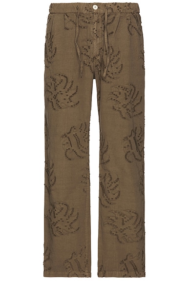 OAS Emberia Billie Dobby Pants in Grey