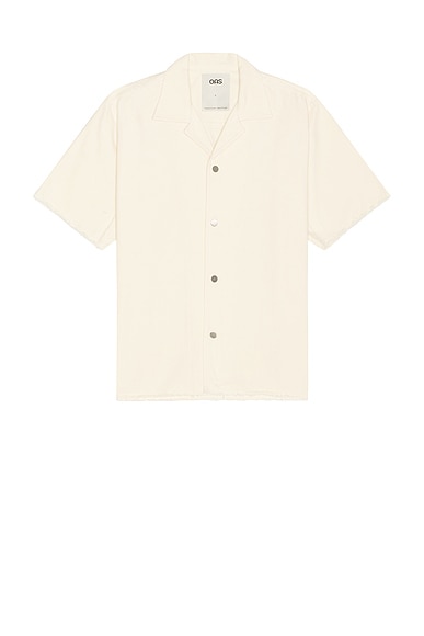 Ecru Bodega Canvas Shirt
