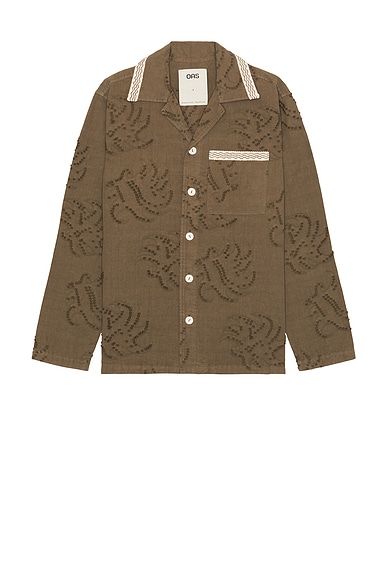 OAS Emberia Billie Dobby Shirt in Grey