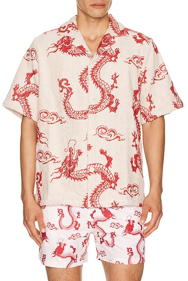 OAS Nimbus Cuba Shirt in Red