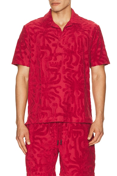 OAS Polo Shirt in Red