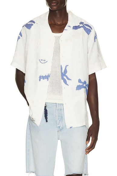 OAS Romantique Rocco Shirt in Blue